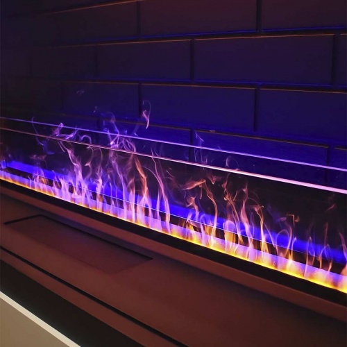 Электроочаг Schönes Feuer 3D FireLine 1200 Pro Blue (с эффектом cинего пламени) в Челябинске