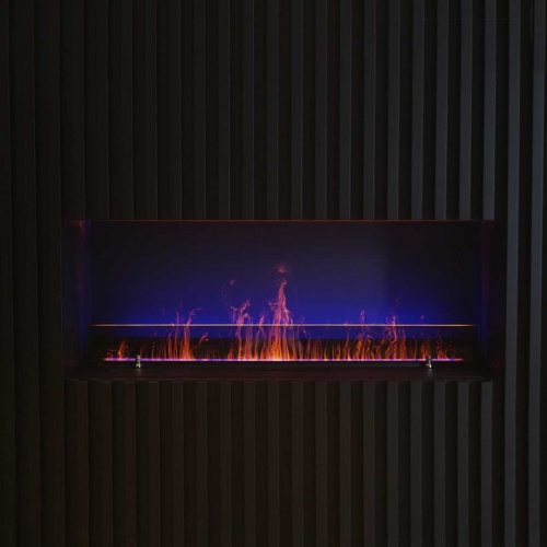 Электроочаг Schönes Feuer 3D FireLine 1200 Blue (с эффектом cинего пламени) в Челябинске