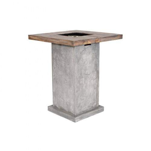 Газовый стол-камин Standing Table Grey