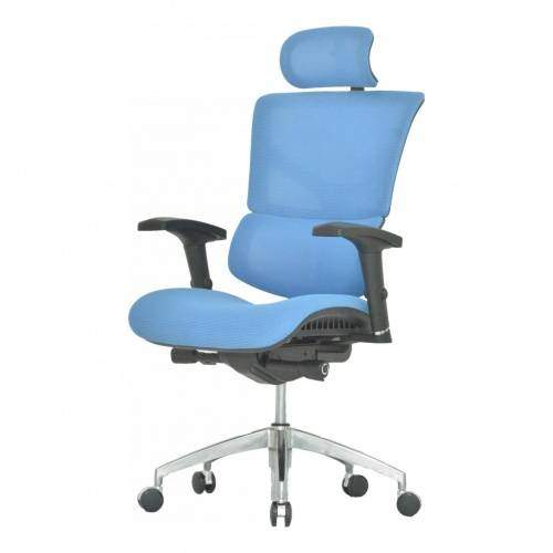 Ортопедическое кресло Expert Sail Art Синее