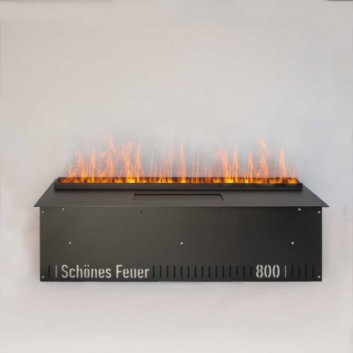 Электроочаг Schönes Feuer 3D FireLine 800 со стальной крышкой в Челябинске