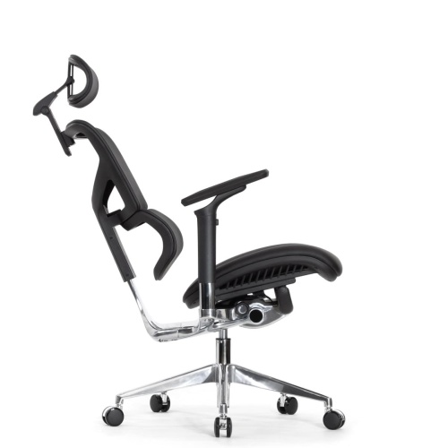 Ортопедическое кресло Falto Leather Premium Черное